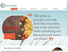 Tablet Screenshot of firmasrep.com